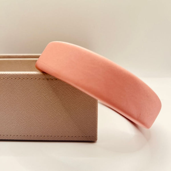 Cintillo Acolchado Rosado Satin